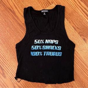 Horoscopez Taurus Baby Tank Top Small